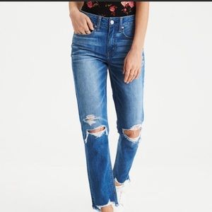 High rise Tom girl jeans